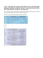 Câu 1 trang 99 sgk sinh lớp 8