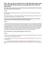 Bài 1, 2, 3 trang 122 SGK Sinh 12