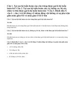 Bài 1,2,3 trang 80 SGK Sinh 11