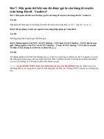 Bài 7, 8, 9 trang 102 SGK Sinh 12