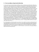 Lý thuyết bài vệ sinh tiêu hóa