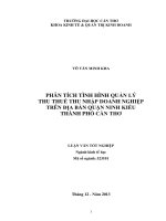 phân tích tình hình quản lý thu thuế thu nhập doanh nghiệp trên địa bàn quận ninh kiều thành phố cần thơ
