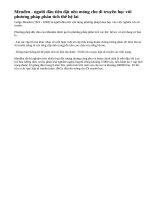 Menđen - người đặt nền móng cho Di truyền học