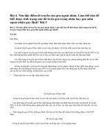 Bài 4, 5 trang 54 SGK Sinh 12