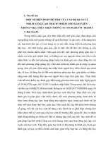 Một số biện pháp hỗ trợ của cán bộ quản lý nhằm nâng cao trách nhiệm cho giáo viên trong việc thực hiện thông tư số 302014TT BGDĐT 