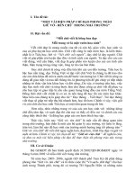 Một vài biện pháp chỉ đạo phong trào “ giữ vở   rèn chữ trong nhà trường” 