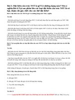 Bài 3, 4, 5 trang 26 Sách giáo khoa Sinh 12