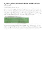 Đặc điểm chung của sông ngòi Việt Nam