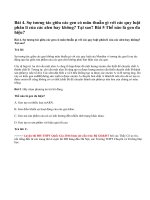 Bài 4, 5 trang 45 SGK Sinh 12