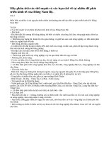 Câu 1 trang 116 sgk địa lí 9