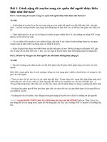 Bài 1, 2 trang 96 SGK Sinh 12