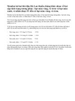 Thí nghiệm của Menđen về hai cặp tính trạng tương phản