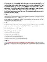 Bài 3, 4 , 5 Trang 41 SGK Sinh 12