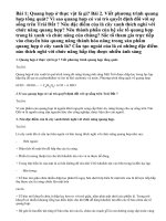 Bài 1,2,3,4,5,6 trang 39 SGK Sinh 11