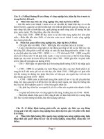 10 Câu hỏi trong thi KTHP Đường lối các mạng