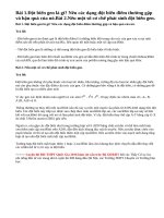 Bài 1, 2 trang 22 SGK Sinh 12