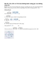 Bài 39 trang 83 sgk toán lớp 9 tập 2