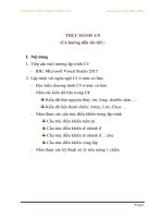Bài tập windows form C có hướng dẫn