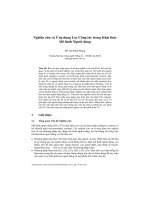 Nghiên cứu và ứng dụng lọc cộng tác trong khai thác mô hình người dùng 