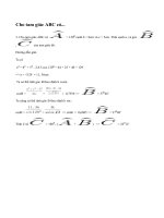 Bài 3 trang 59 sgk hình học 10