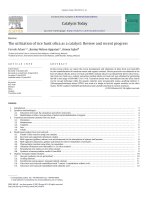 The utilization of rice husk silica as a catalyst