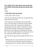 Đề thi GHP - Giáo dục học nghề nghiệp