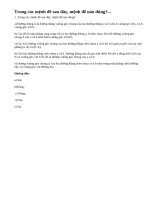 Bài 1 trang 119 sgk hình học 11