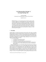 Các phương pháp lập luận và tích hợp ontology mờ 