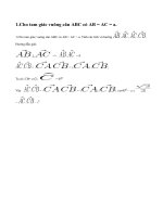 Bài 1 trang 45 sgk hình học 10