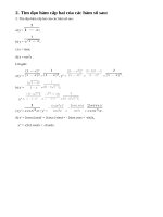 Bài 2 trang 174 sách giáo khoa Đại số và Giải tích 11