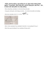 Lý thuyết Khái niệm mở đầu