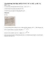 Bài 4 trang 119 sgk hình học 11