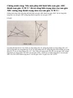 Bài 3 trang 24 sách giáo khoa hình học 11