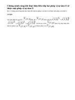 Bài 3 trang 29 sách giáo khoa hình học lớp 11