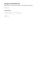 Bài 54 trang 30 sgk toán 9 - tập 1