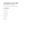 Bài 4 trang 15 sgk đại số 10