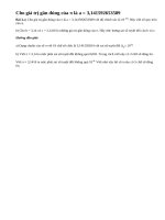 Bài 3 trang 23 sgk đại số 10