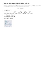 Bài 22 trang 76 sgk toán lớp 9 tập 2