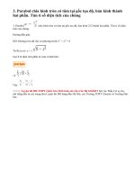 Bài tập 3 - Trang 121 - SGK Giải tích 12