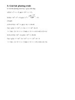 Bài 8 trang 169 sách giáo khoa Đại số và Giải tích 11