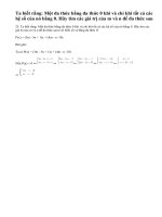 Bài 25 trang 19 sgk toán 9 tập 2