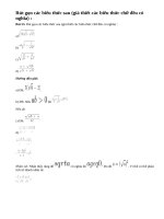 Bài 53 trang 30 sgk toán 9 - tập 1