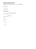 Bài 55 trang 30 sgk toán 9 - tập 1