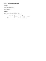 Bài 1 trang 36 sgk giải tích 11