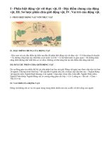 Lý thuyết phân biệt động vật với thực vật, đặc điểm chung của động vật