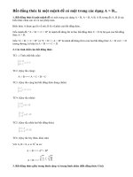 Lý thuyết bất đẳng thức