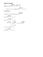 Bài 26 trang 16 sgk toán 9 - tập 1