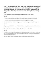 Bài 1, 2, 3 trang 39 SGK Sinh 6