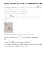 Bài 11 trang 114 sgk hình học 11