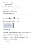 Lý thuyêt phương trình đường Elip